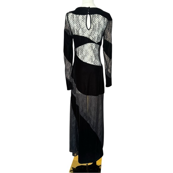 For Love and Lemons Carolyn Maxi Dress in Black Small - Picture 9 of 15